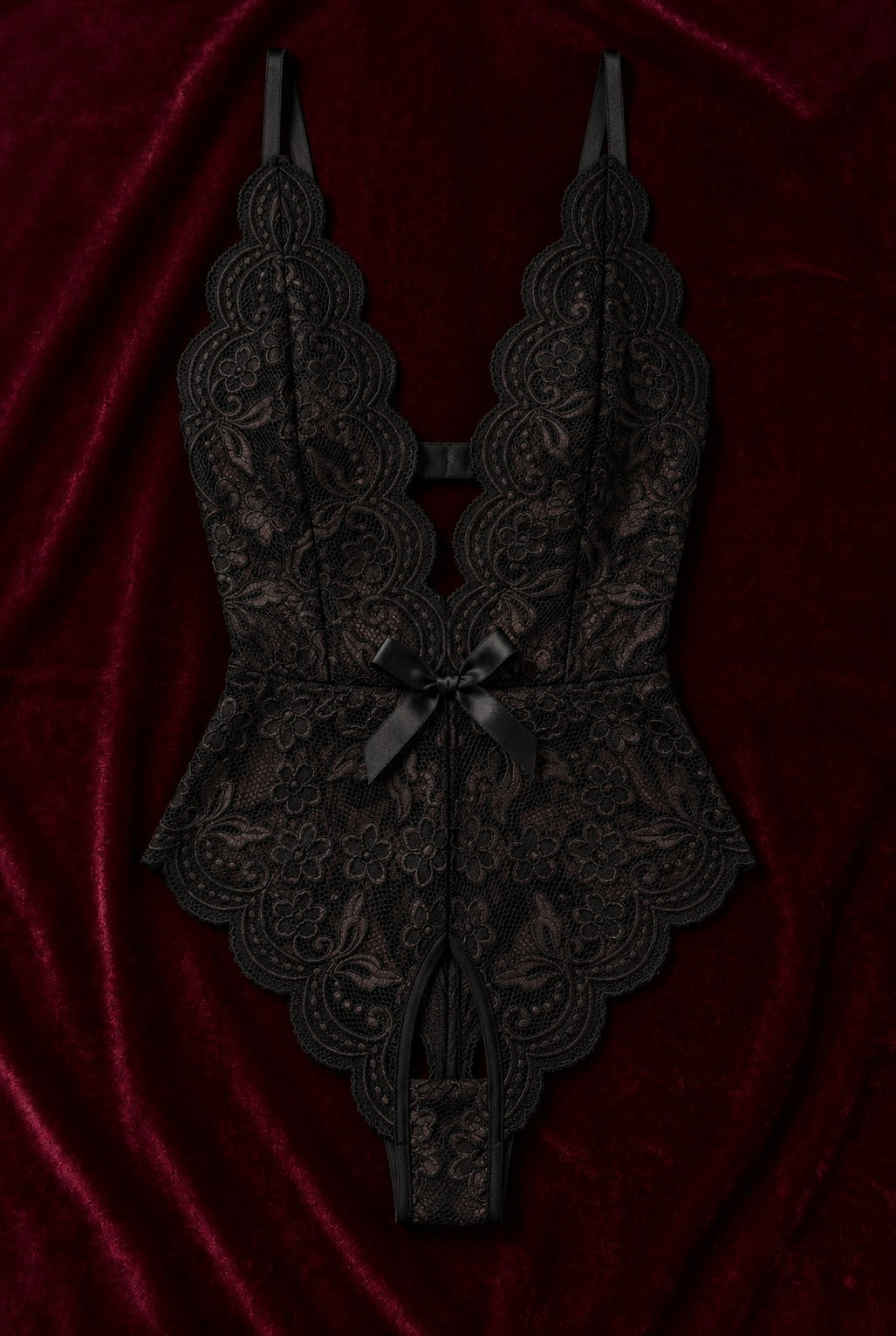 Noir Dantelli Babydoll