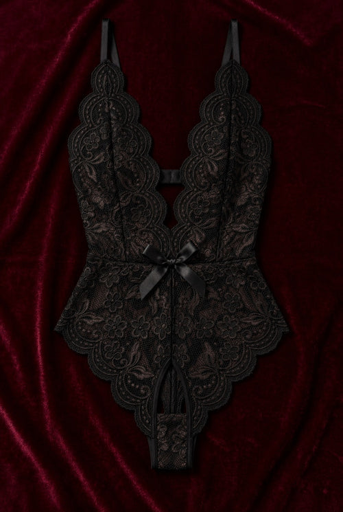 Noir Dantelli Babydoll