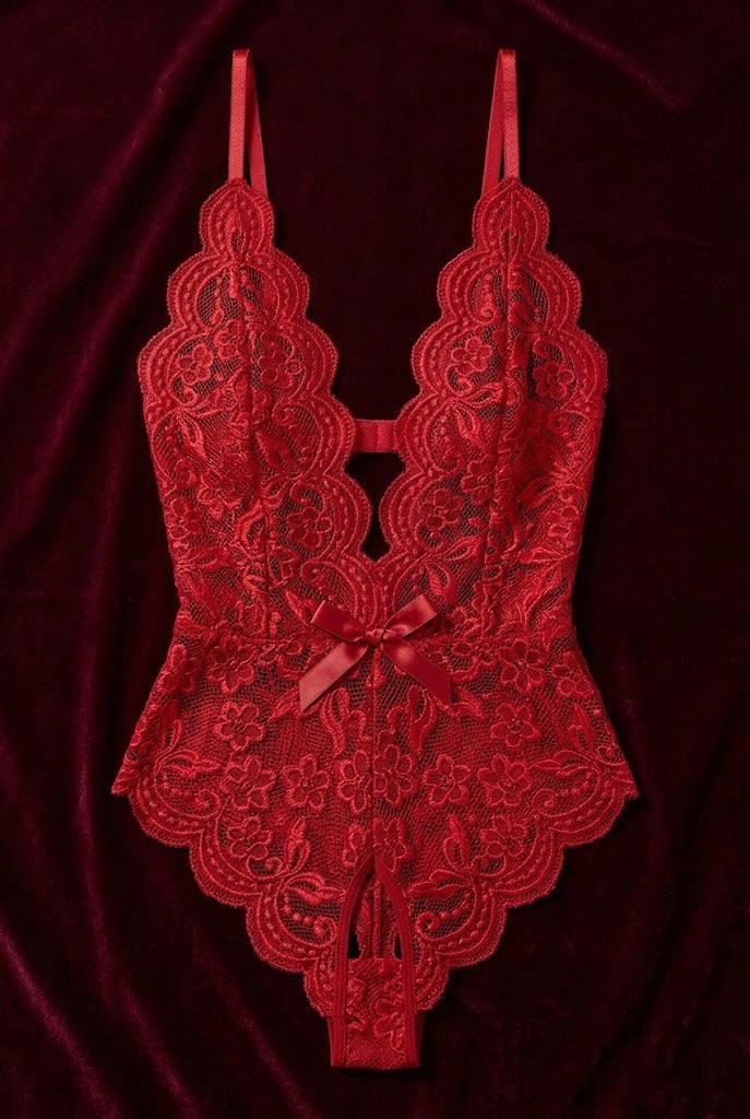 Rouge Dantelli Babydoll - ön görünüm